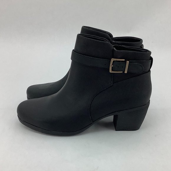 Clarks | Women's Un Lindel Lo Ankle Boots | Black | Size 8.5 - Picture 5 of 8
